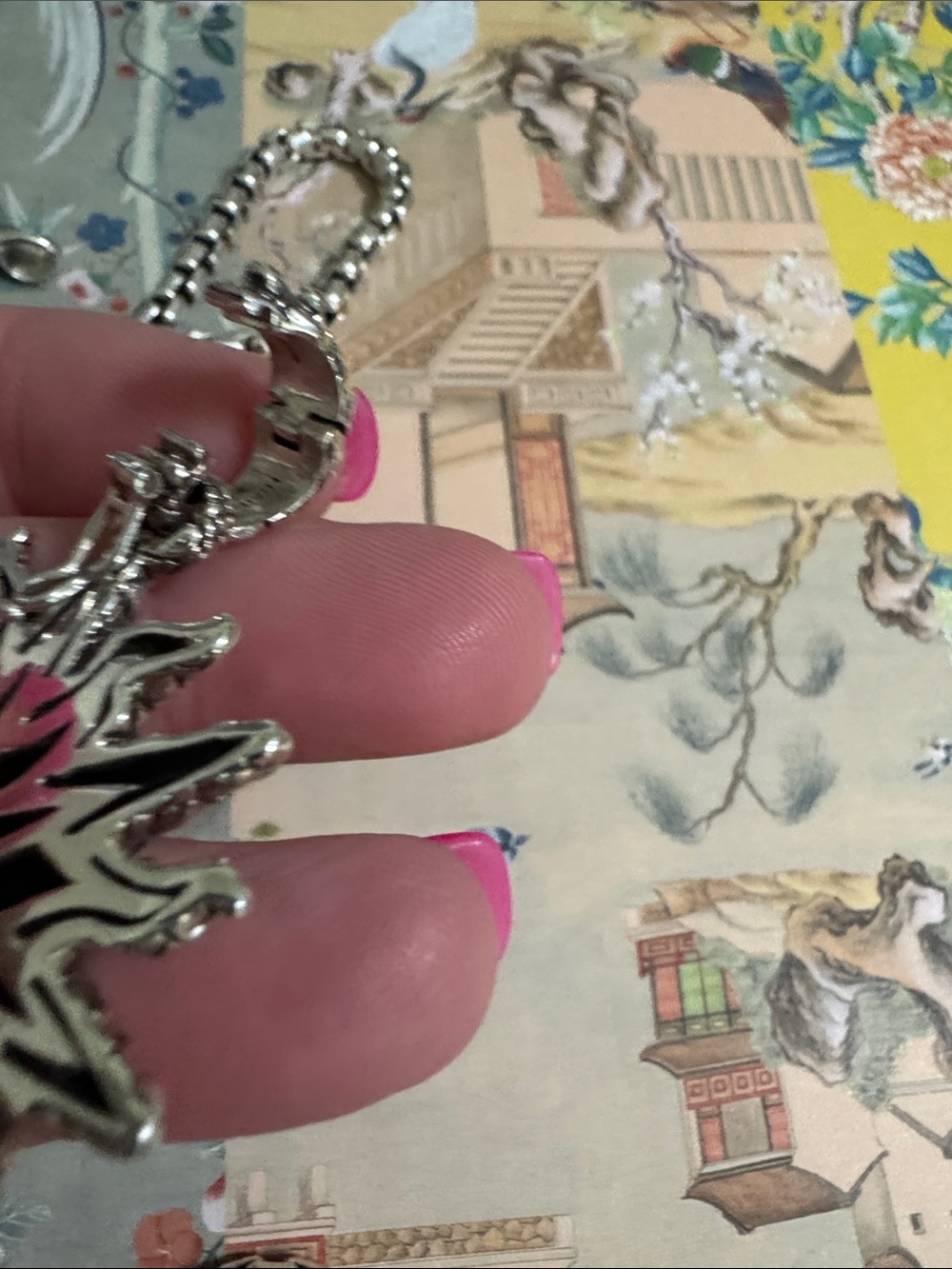 John Hardy Silver Starburst Pendant Necklace - Picture 4 of 8